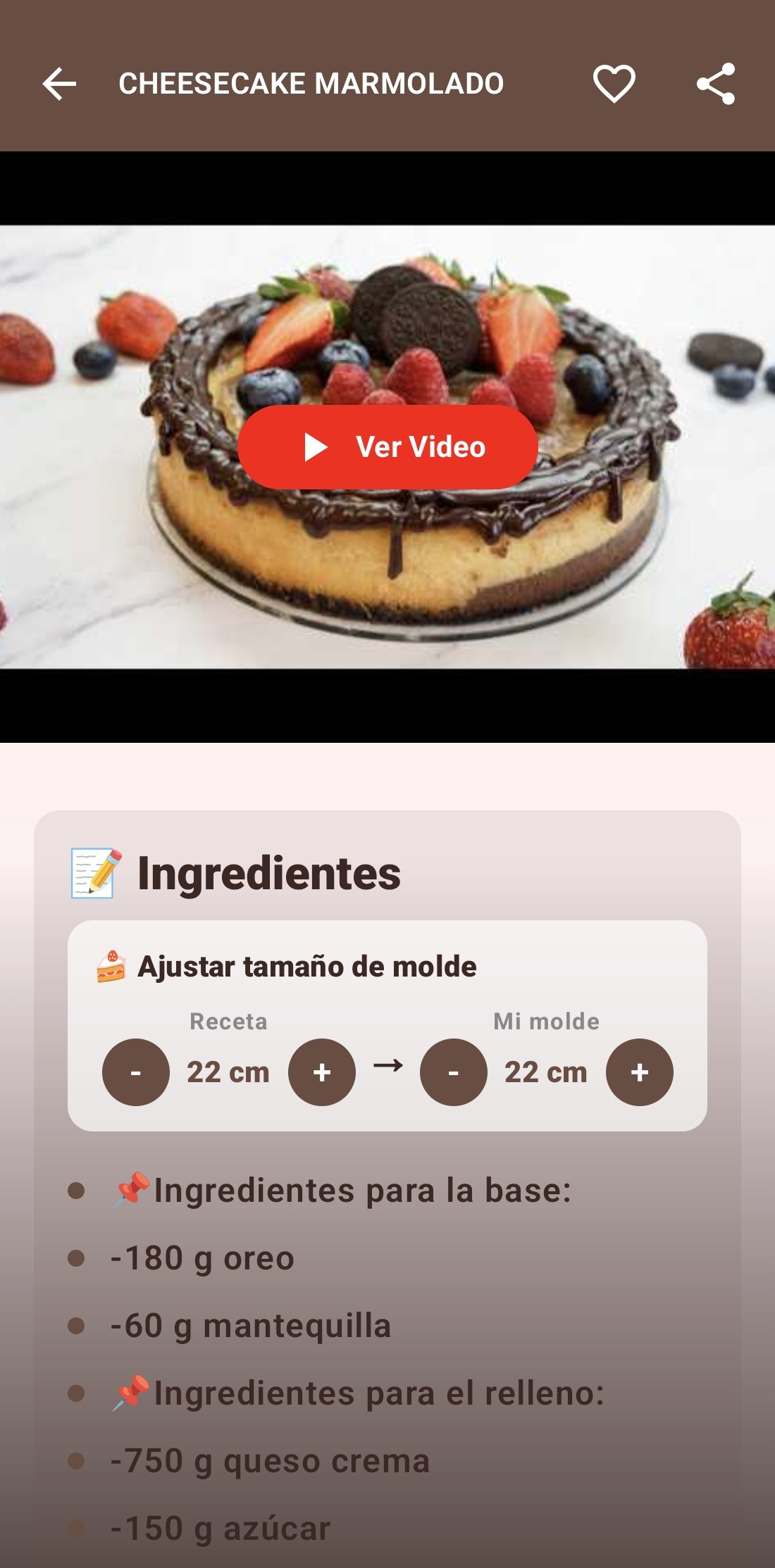 Ingredientes a medida